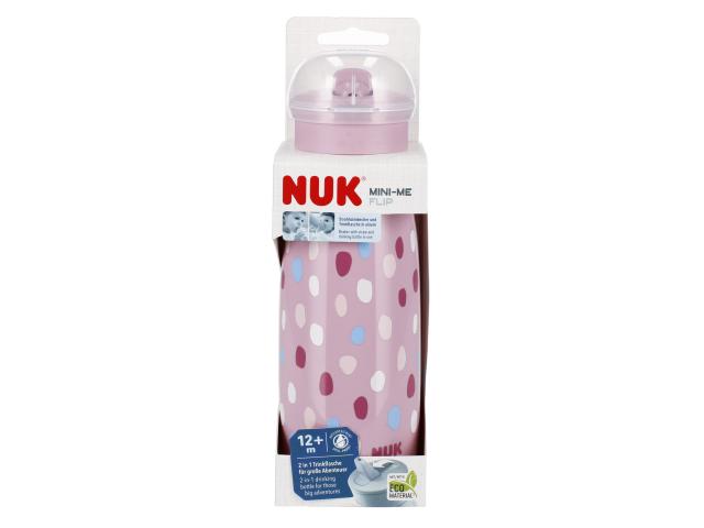 Nuk Mini-Me Flip Kubek 450 ml różowy 10255690 12 m+ interakcje ulotka kubek - 450 ml