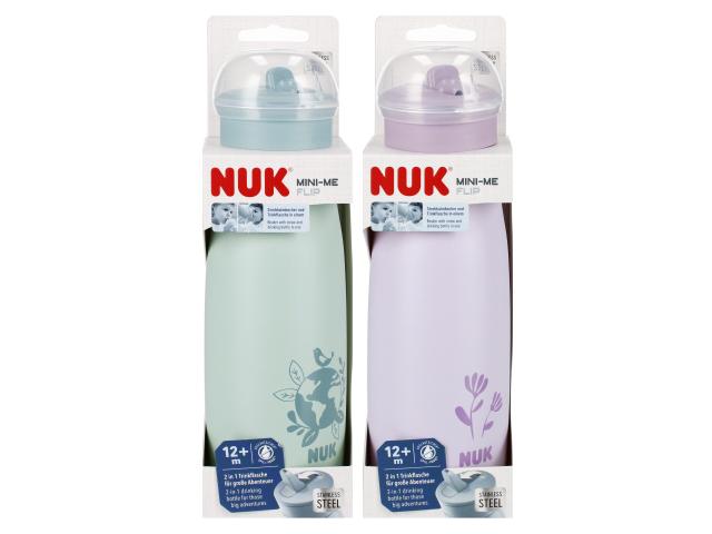 Nuk Mini-Me Flip Kubek stal mix 10255691 12 m+ interakcje ulotka kubek - 1 szt.