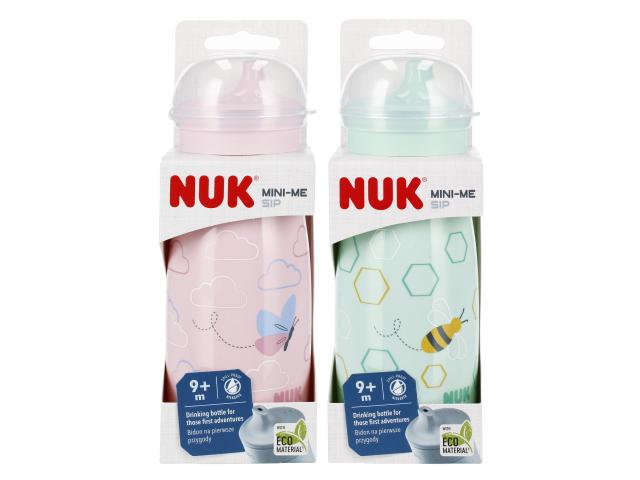 Nuk Mini-Me Sip Kubek 300 ml 10255688 powyżej 9 miesięcy interakcje ulotka kubek - 1 szt.