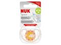 Nuk Space Słońce Smoczek uspokajający silikonowy 10739511 18-36 miesięcy interakcje ulotka smoczek  1 szt.