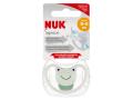 Nuk Space Smoczek uspokajający silikonowy 10730331 0-6 miesięcy interakcje ulotka smoczek  1 szt.