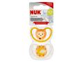 Nuk Space Smoczek uspokajający silikonowy 10739501 18-36 miesięcy interakcje ulotka smoczek  2 szt.