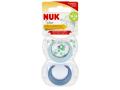 Nuk Star Smoczek uspokajający silikonowy niebieski/biały 10739734 18-36 miesięcy interakcje ulotka smoczek  2 szt.