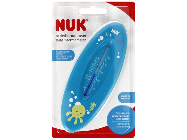 Nuk Termometr do kąpieli niebieski 10256187 interakcje ulotka termometr - 1 szt.