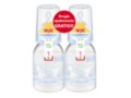 NUK Zestaw butelek PP Baby Blue 110ml (sm. silikonowy) nr art. 743399P interakcje ulotka zestaw  6 szt. | 1+1