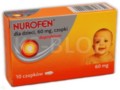 Nurofen Dla Dzieci interakcje ulotka czopki doodbytnicze 60 mg 10 czop.