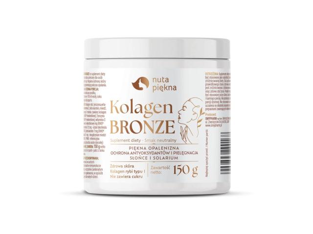Nuta Piękna Kolagen Bronze interakcje ulotka proszek  150 g