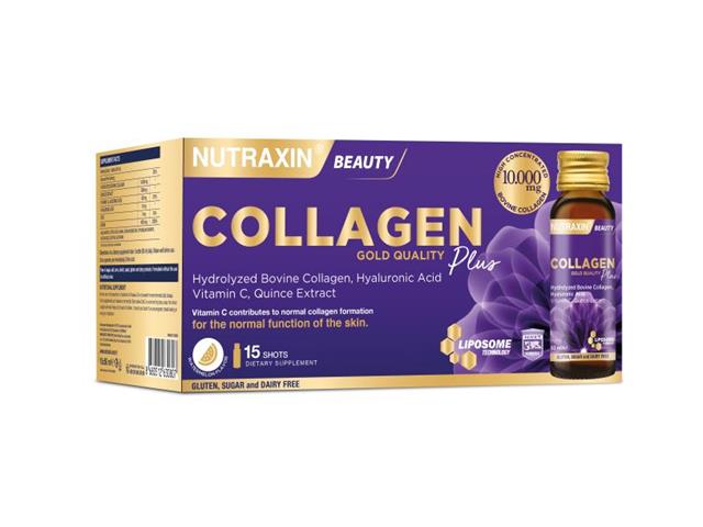 NUTRAXIN BEAUTY Collagen Plus interakcje ulotka płyn - 15 amp. po 50 ml