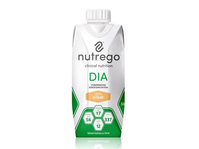 Nutrego DIA o smaku orzechowym interakcje ulotka płyn - 330 ml