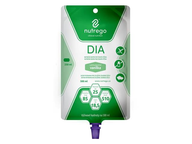 Nutrego DIA o smaku waniliowym interakcje ulotka płyn - 500 ml