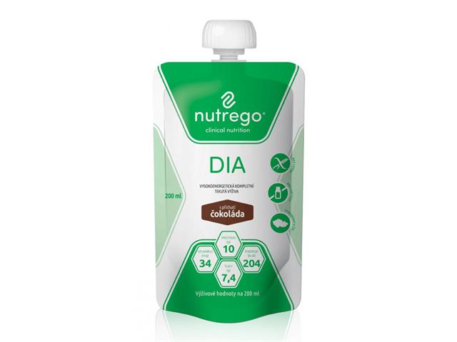 Nutrego DIA smak czekoladowy interakcje ulotka płyn - 200 ml