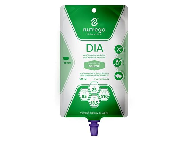 Nutrego DIA smak neutralny interakcje ulotka płyn - 500 ml