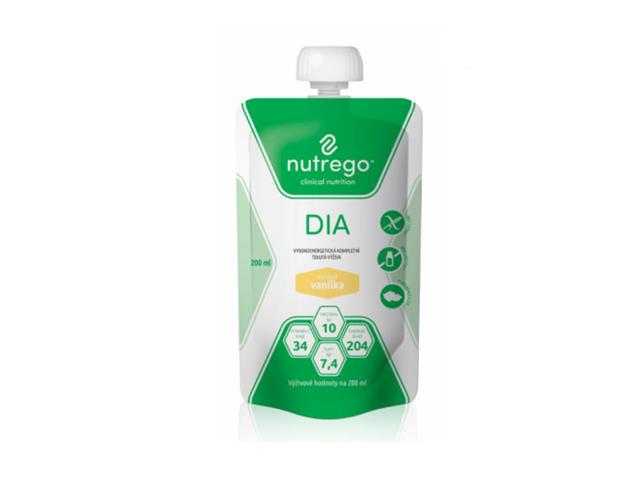 Nutrego DIA smak waniliowy interakcje ulotka płyn - 200 ml