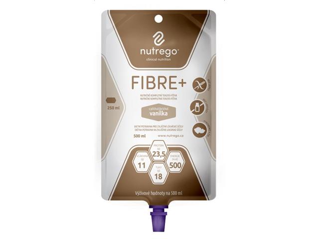 Nutrego FIBRE+ o smaku neutralnym interakcje ulotka płyn - 500 ml