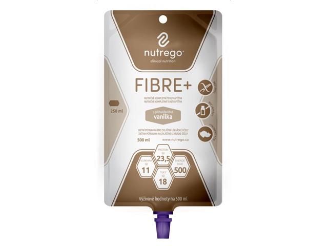 Nutrego FIBRE+ o smaku neutralnym interakcje ulotka płyn  500 ml