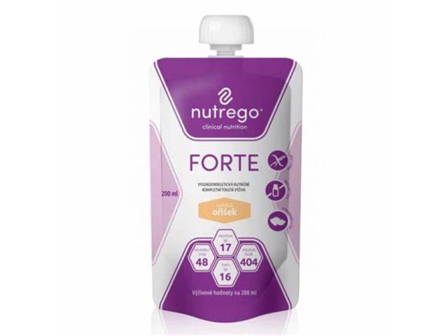 Nutrego Forte o smaku orzechowym interakcje ulotka płyn - 200 ml