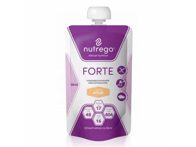 Nutrego Forte o smaku orzechowym interakcje ulotka płyn  200 ml