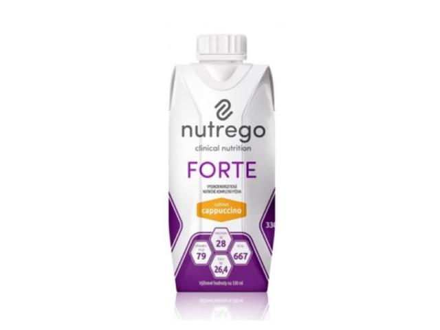 Nutrego Forte smak cappuccino interakcje ulotka płyn doustny  330 ml