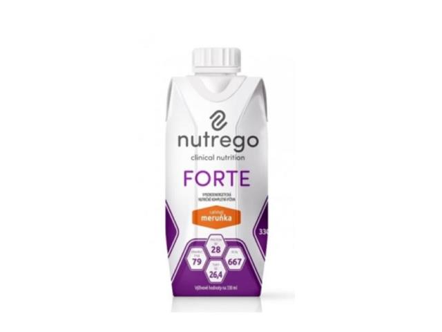 Nutrego Forte smak morelowy interakcje ulotka płyn  330 ml