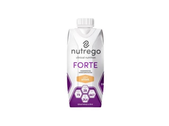 Nutrego Forte smak orzechowy interakcje ulotka płyn - 330 ml