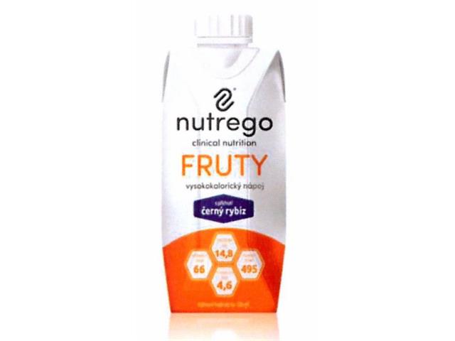 Nutrego Fruty o smaku czarnej porzeczki interakcje ulotka płyn doustny  330 ml