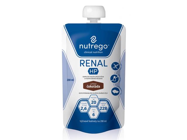 Nutrego Renal HP smak czekoladowy interakcje ulotka płyn  200 ml