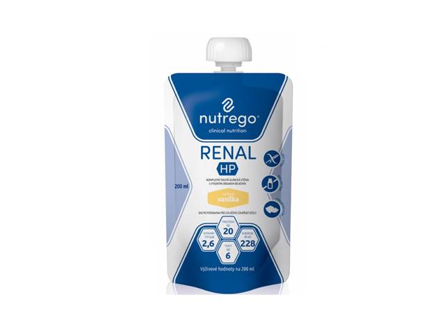 Nutrego Renal HP smak waniliowy interakcje ulotka płyn  200 ml