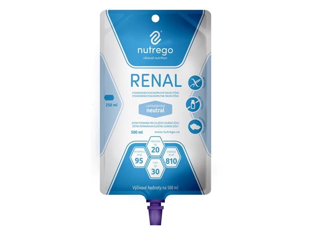 Nutrego Renal o smaku neutralnym interakcje ulotka płyn - 500 ml