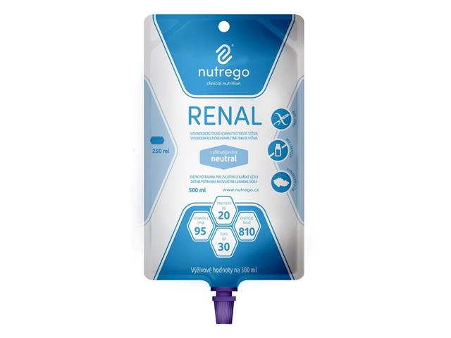 Nutrego Renal o smaku neutralnym interakcje ulotka płyn  500 ml