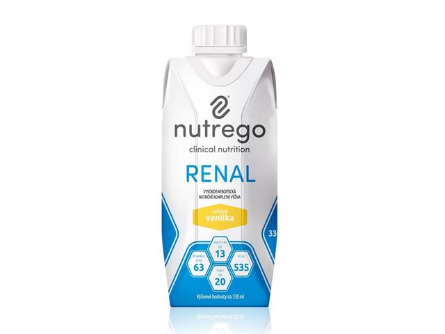 Nutrego Renal o smaku waniliowym interakcje ulotka płyn doustny - 330 ml