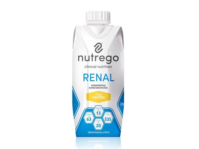 Nutrego Renal o smaku waniliowym interakcje ulotka płyn doustny  330 ml