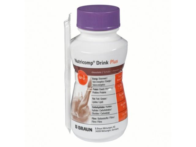 NUTRICOMP DRINK PLUS sm. czekoladowy interakcje ulotka płyn - 4 but. po 200 ml
