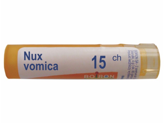 Nux Vomica 15 CH interakcje ulotka granulki  4 g