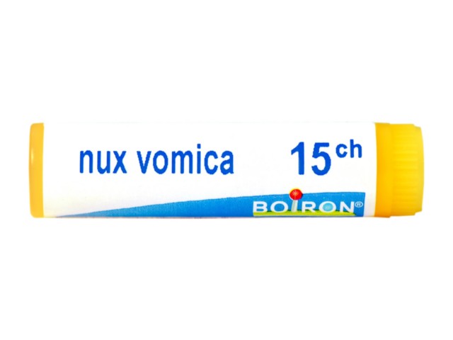 Nux Vomica 15 CH interakcje ulotka granulki w pojemniku jednodawkowym  1 g