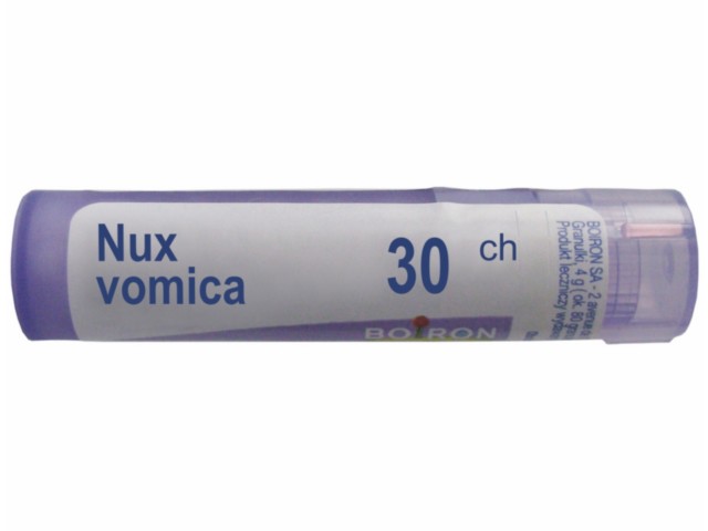 Nux Vomica 30 CH interakcje ulotka granulki - 4 g