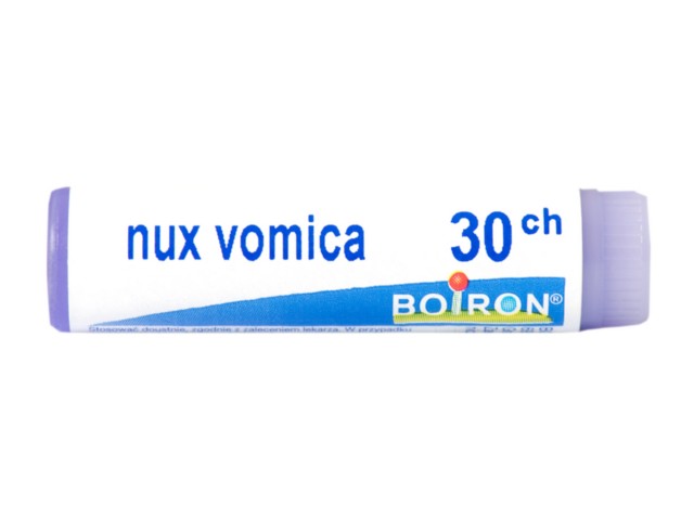 Nux Vomica 30 CH interakcje ulotka granulki w pojemniku jednodawkowym  1 g