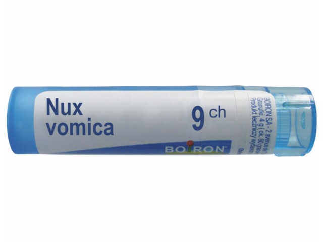 Nux Vomica 9 CH interakcje ulotka granulki  4 g
