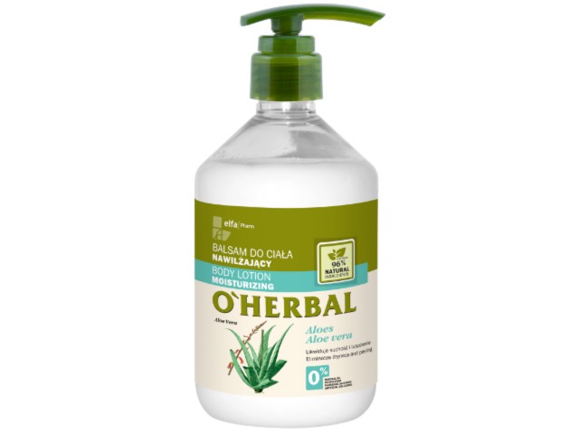 O'Herbal Balsam do ciała nawilżający interakcje ulotka balsam  500 ml