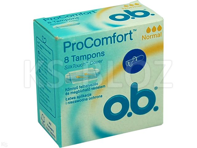 Ob ProComfort Tampony higieniczne normal interakcje ulotka tampon  8 szt.