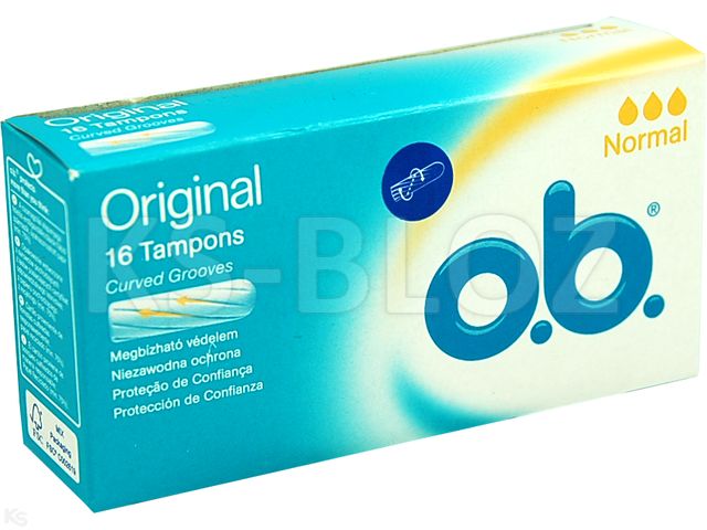 Ob. Tampony higieniczne normal interakcje ulotka tampon  16 szt.