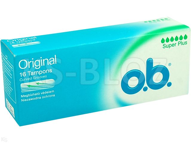 Ob Tampony higieniczne super plus interakcje ulotka tampon - 16 szt.