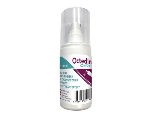 Octedin Comfort Spray interakcje ulotka spray - 100 ml