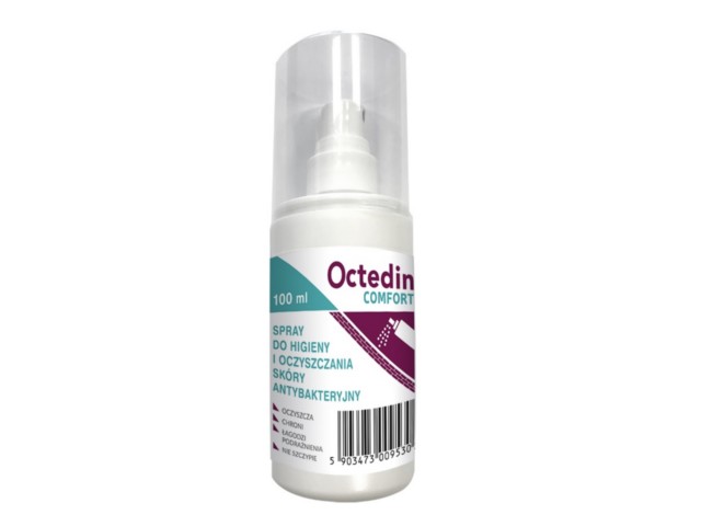 Octedin Comfort Spray interakcje ulotka spray  100 ml