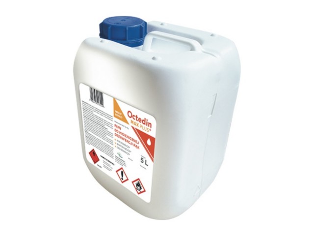 Octedin MAX PLUS interakcje ulotka płyn dezynfekujący - 5 l