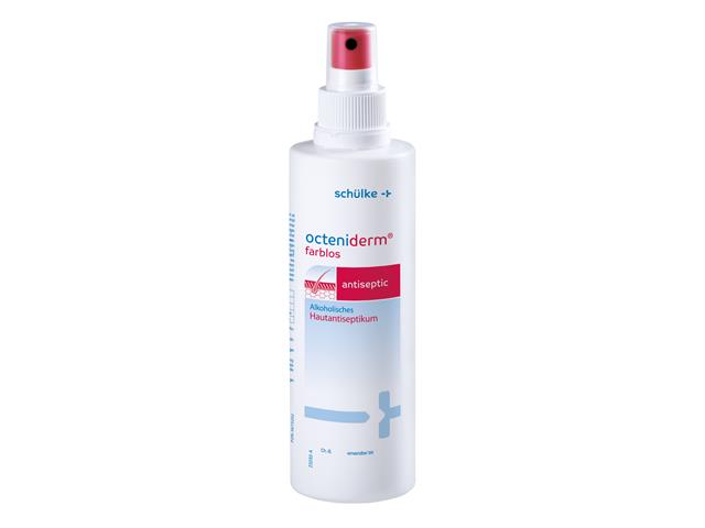 Octeniderm interakcje ulotka płyn do stosowania na skórę (45g+30g+100mg)/100g 250 ml (but.)