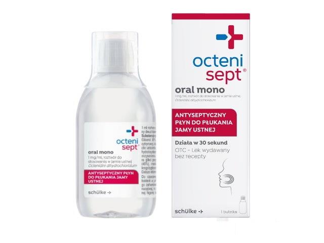 Octenisept Oral Mono interakcje ulotka roztwór do stosowania w jamie ustnej 1 mg/ml 250 ml | butelka