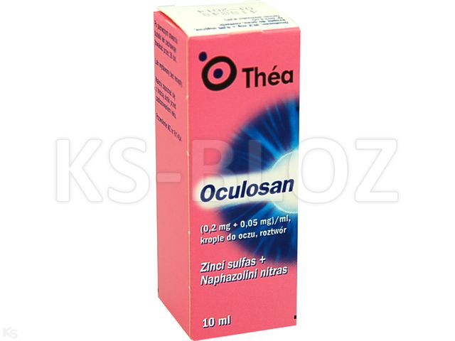 Oculosan interakcje ulotka krople do oczu, roztwór (50mcg+200mcg)/ml 10 ml