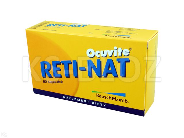 Ocuvite Reti-Nat interakcje ulotka kapsułki - 60 kaps.