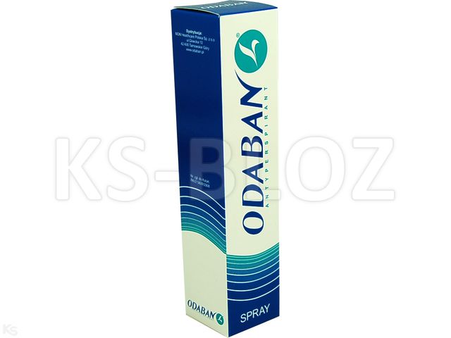 Odaban antyperspirant interakcje ulotka spray - 30 ml (atomizer)