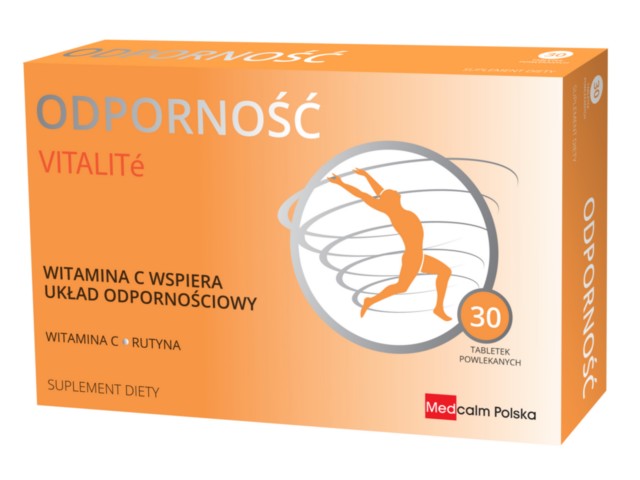 Odporność Vitalite interakcje ulotka tabletki powlekane - 30 tabl. (1 blist. po 30 tabl.)